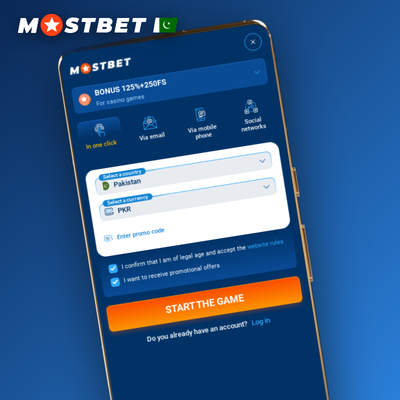 Social network circles icon for linking an existing account to Mostbet in Pakistan