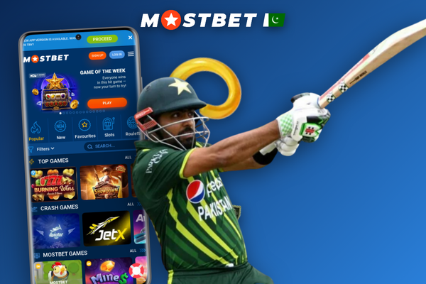 Mostbet online casino demo mode versus real PKR play shown on split-screen mock-up