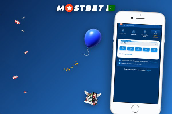 Mostbet sign up bonus promo code field highlighted on a smartphone registration form